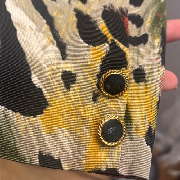 Vintage Animal Print Blazer - XS - Picture 15 of 16